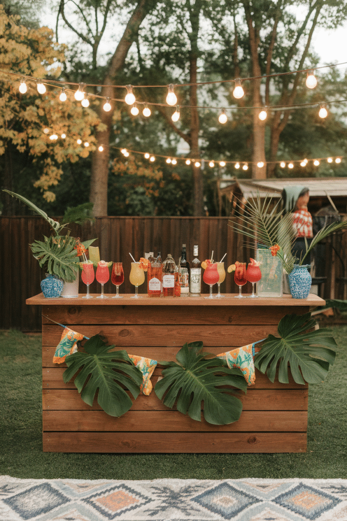 DIY Outdoor Bar