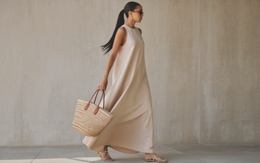 The Minimalist Maxi Dress