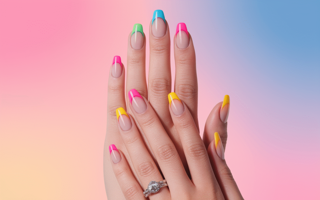 Aura French Tips