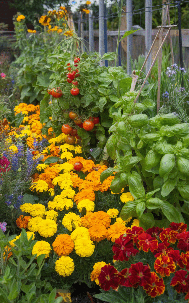Mix Flowers with Edibles