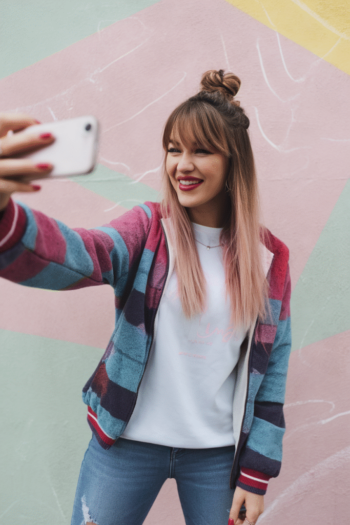 Half-Up, Half-Down Top Knot