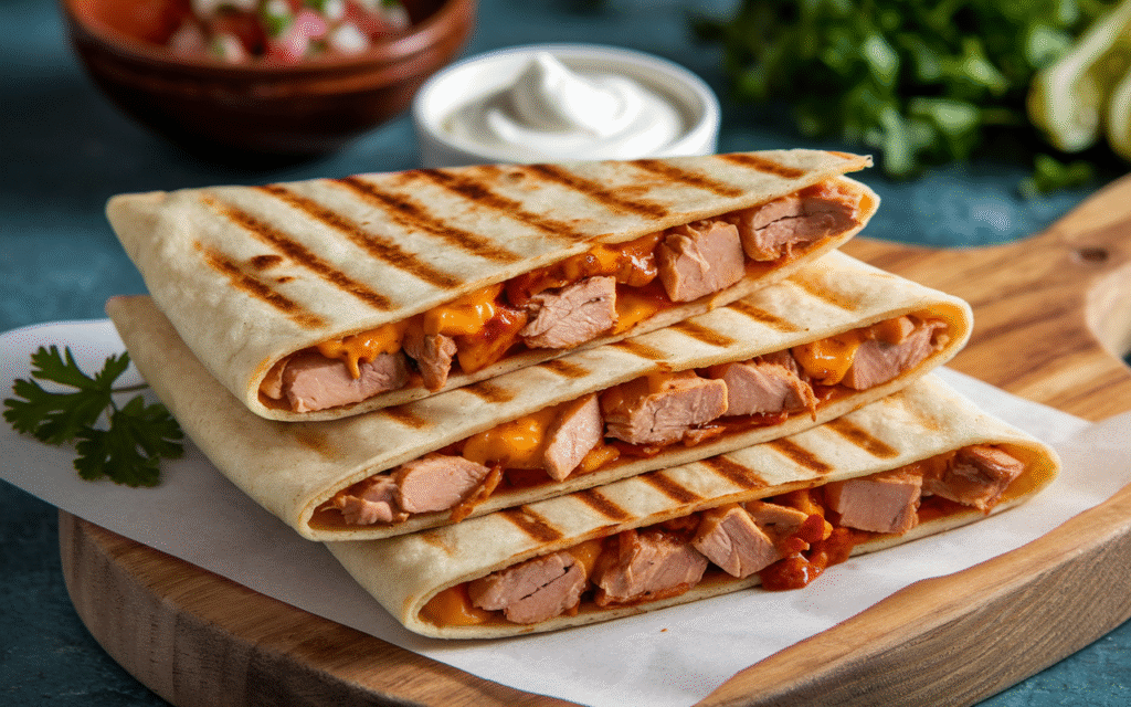BBQ Chicken Quesadillas