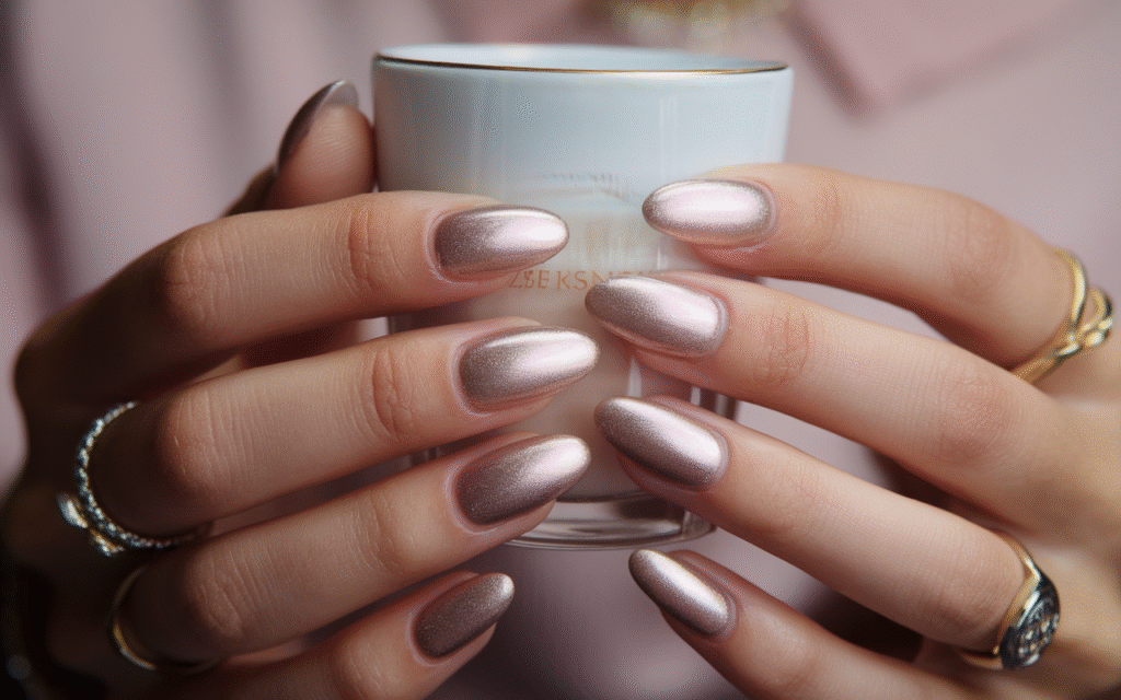 Glazed Donut Nails