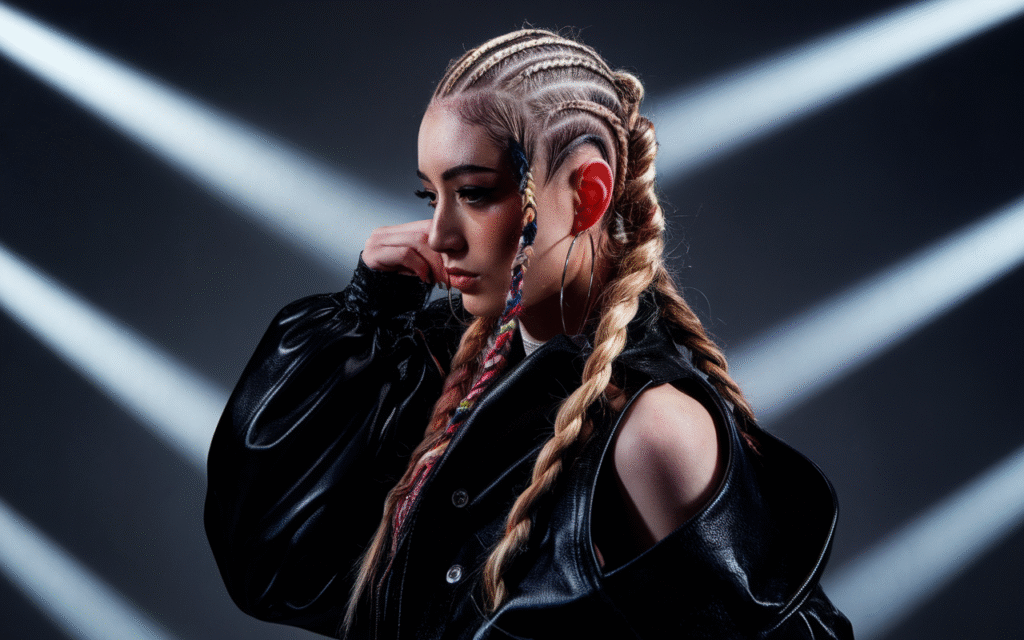 Mixed Texture Braids