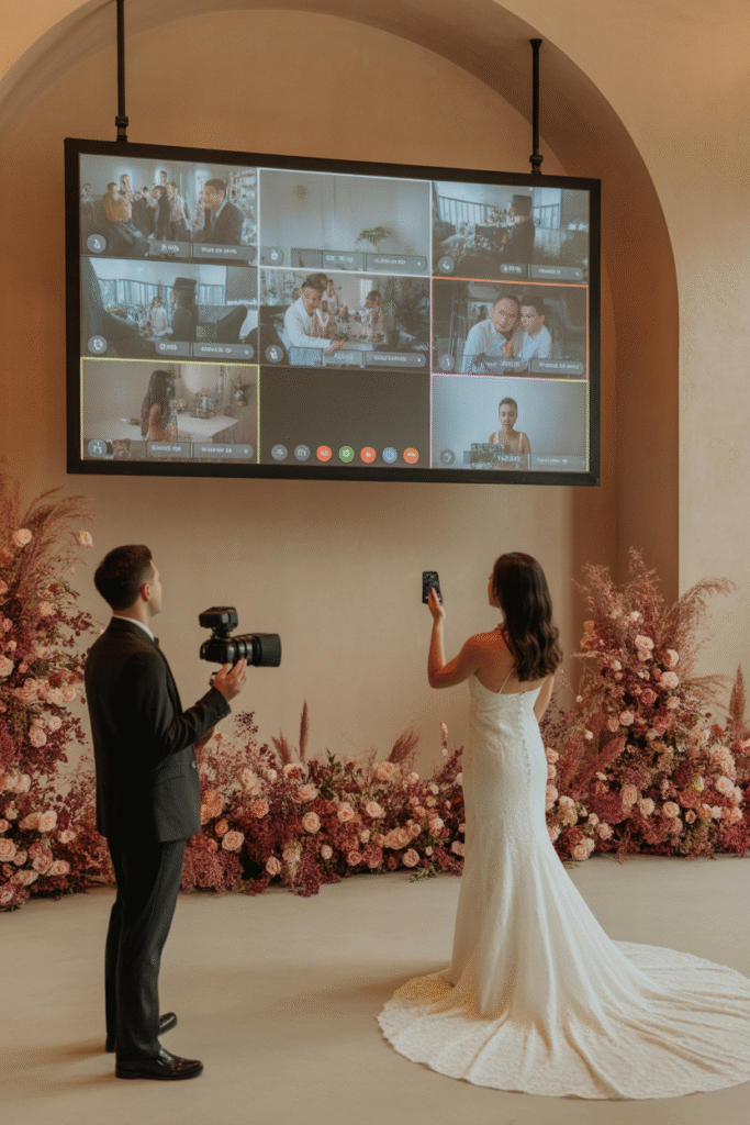Livestreamed Weddings (For Real This Time)