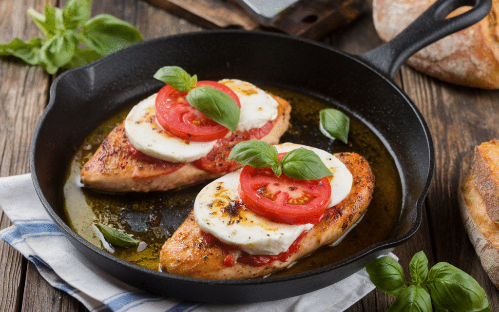 Caprese Chicken Skillet