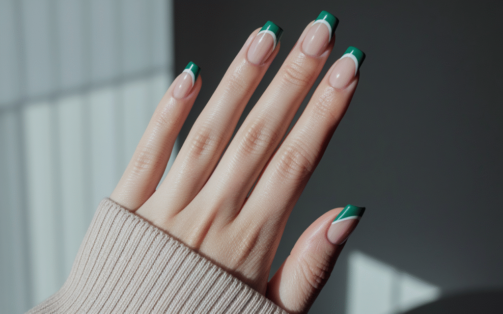 Negative Space French Tips – Classic with a Twist