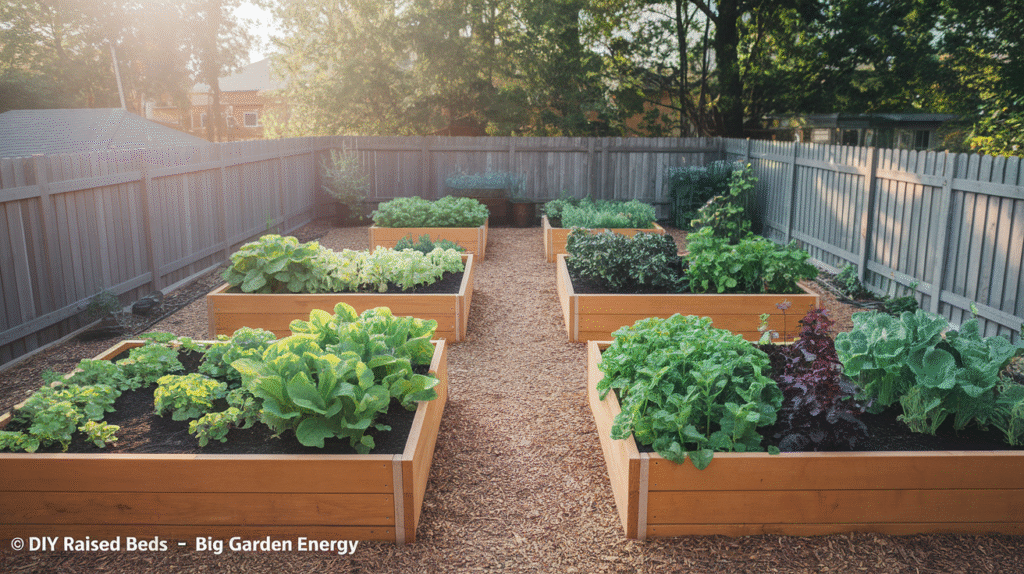 Add a DIY Raised Bed Garden