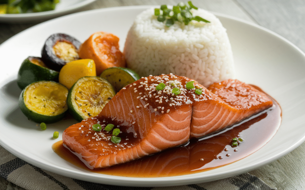 Honey Garlic Salmon