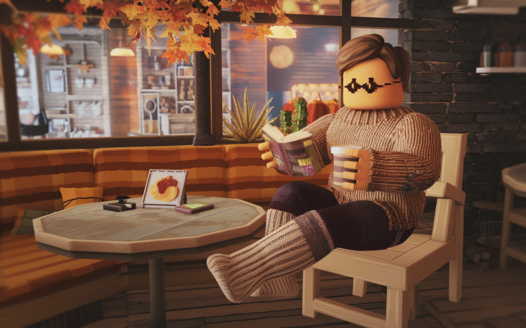 Cozy Café Girl