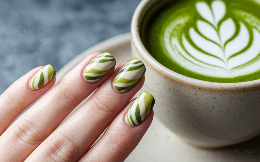 Matcha Latte Swirls