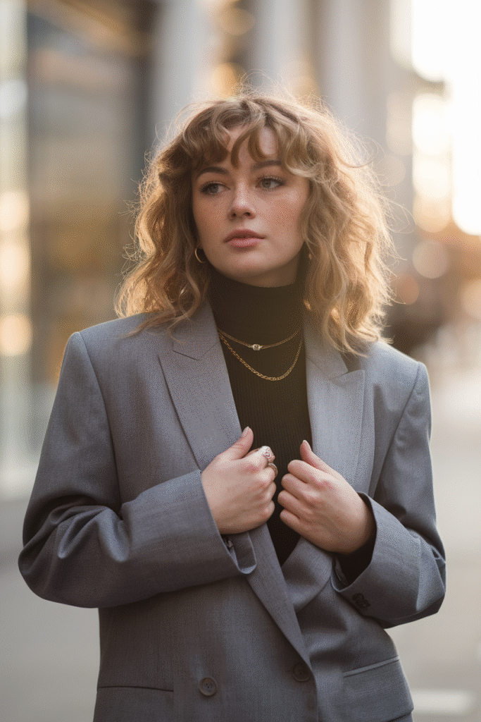 Curly Bangs