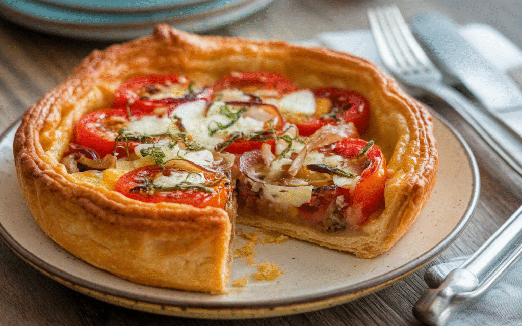 Upside-Down Puff Pastry Pies