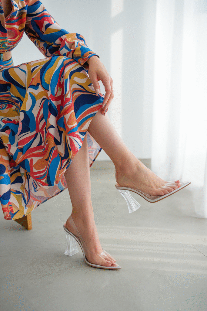 Transparent Heels