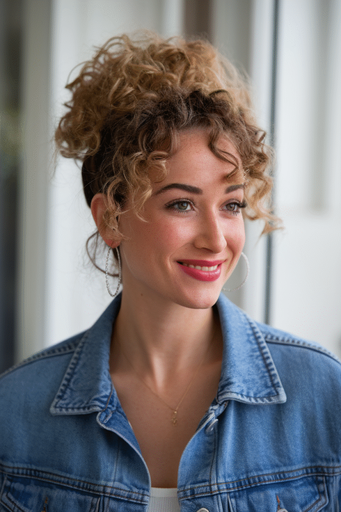 Pineapple Updo