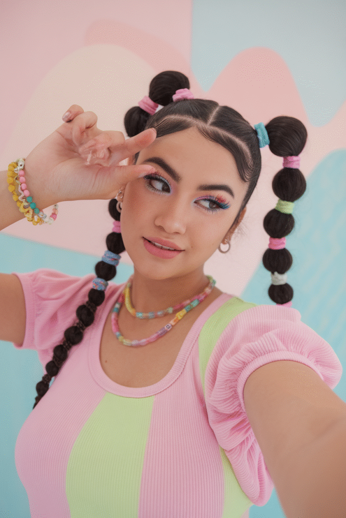 Bubble Ponytail