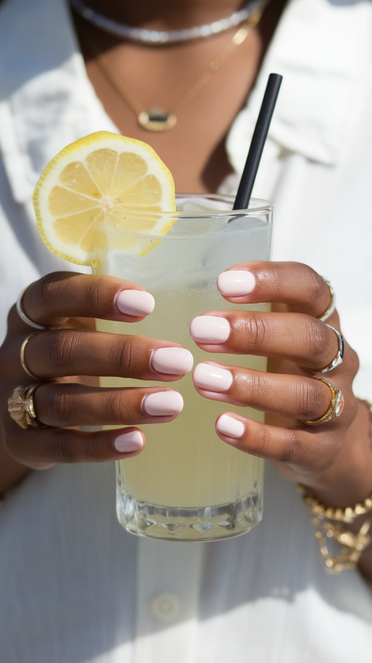 Short, Natural Nails