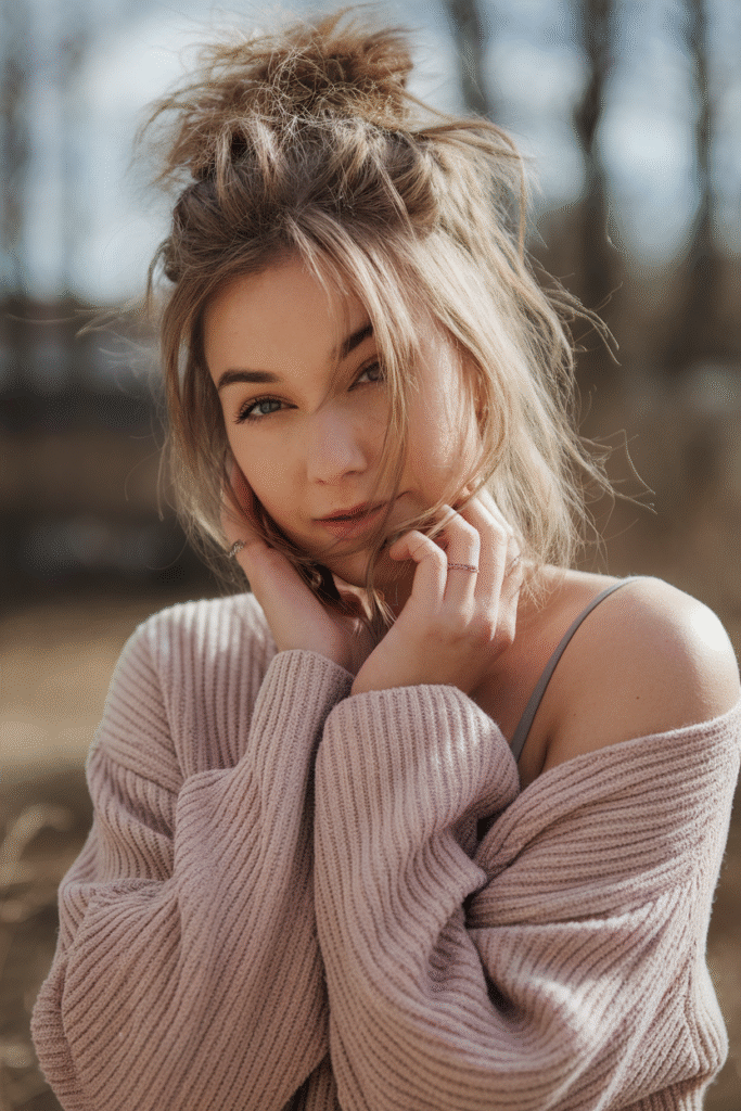 Messy Bun (a.k.a. The Lifesaver)