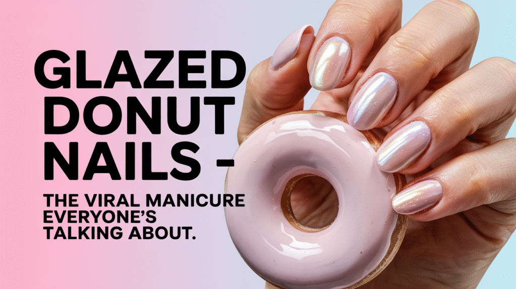 Glazed Donut Nails – The Viral Manicure Everyone’s Talking About