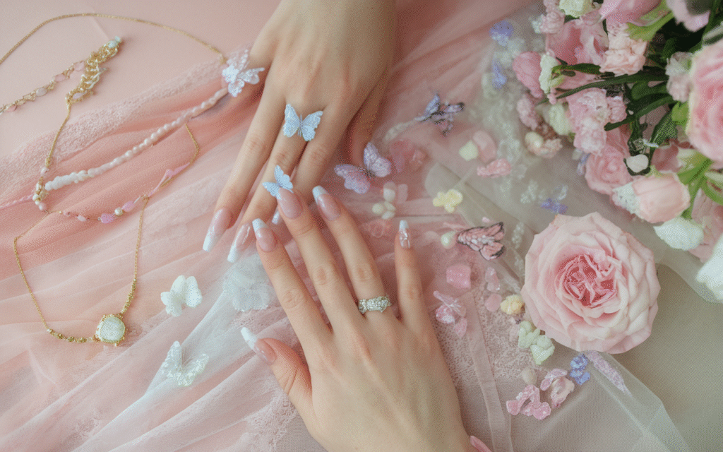21 Butterfly Accent Nails – Delicate, Cute & Perfectly Girly