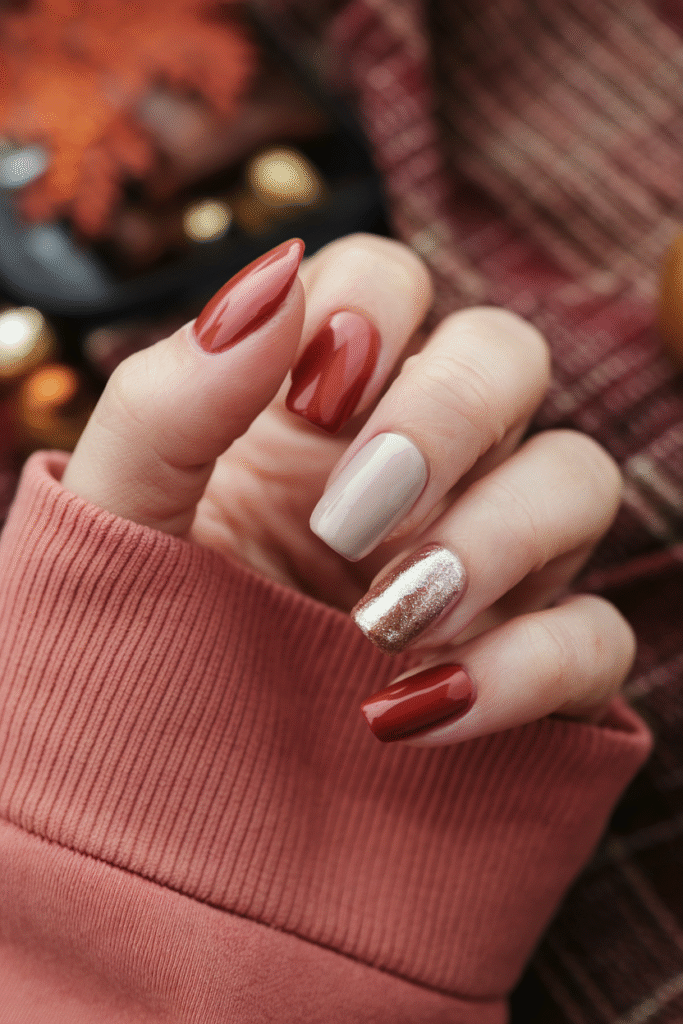 Rust & Nude Combo
