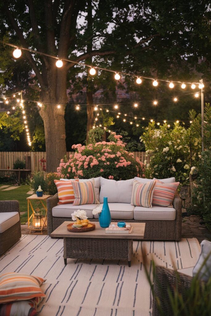 Cozy Outdoor Lounge