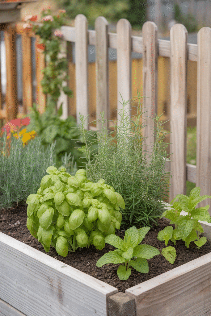 Build a Raised Bed Herb Garden