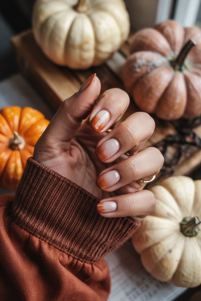Burnt Orange Ombré