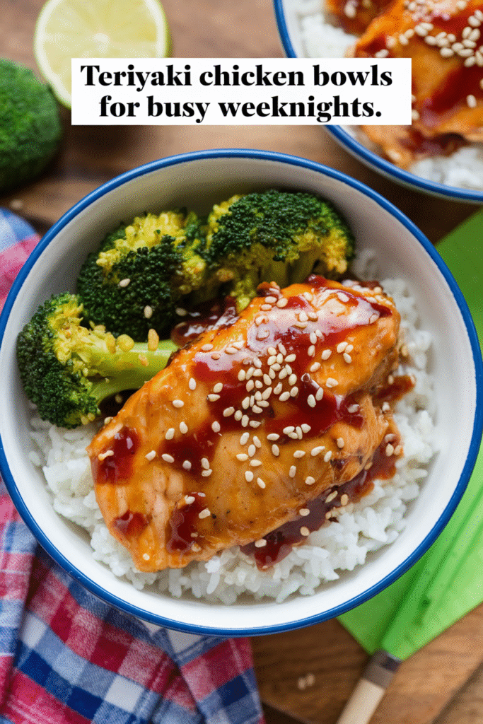 Teriyaki Chicken Bowls