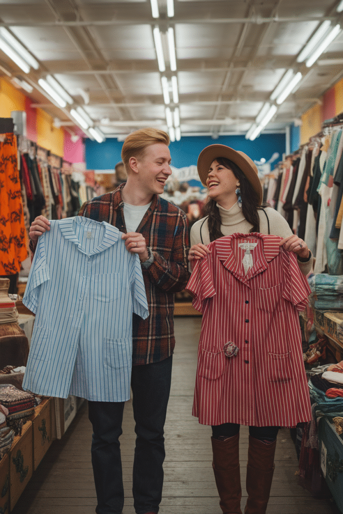Thrift Shopping Together