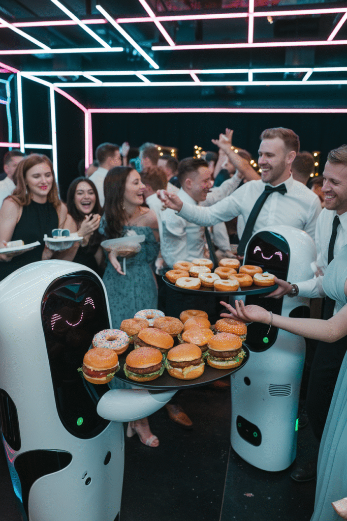 Robot Servers for Late-Night Snacks