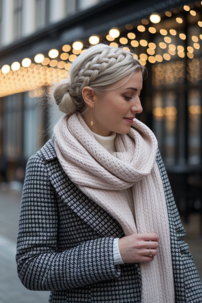 Braided Low Bun