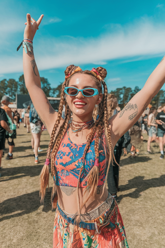 Double Dutch Braids