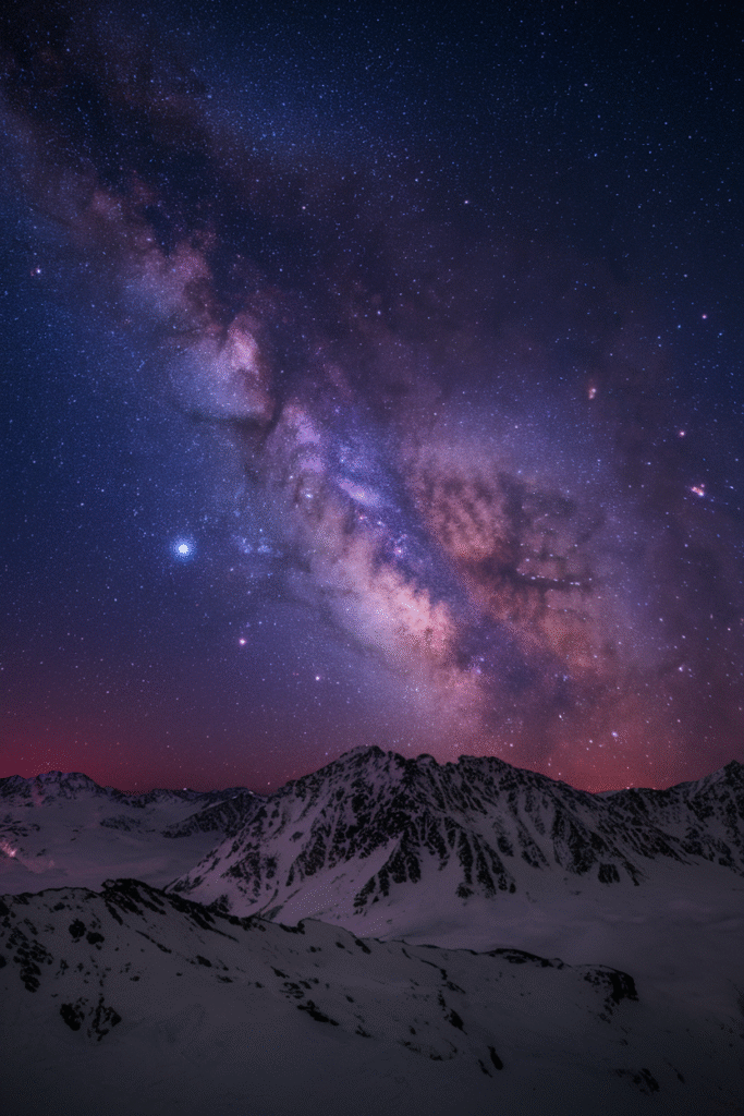 Starry Galaxy Skies