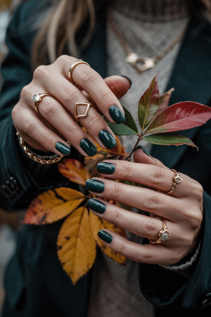 Dark Green Statement