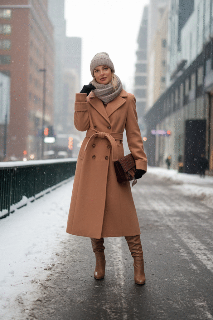 The Belted Coat Look