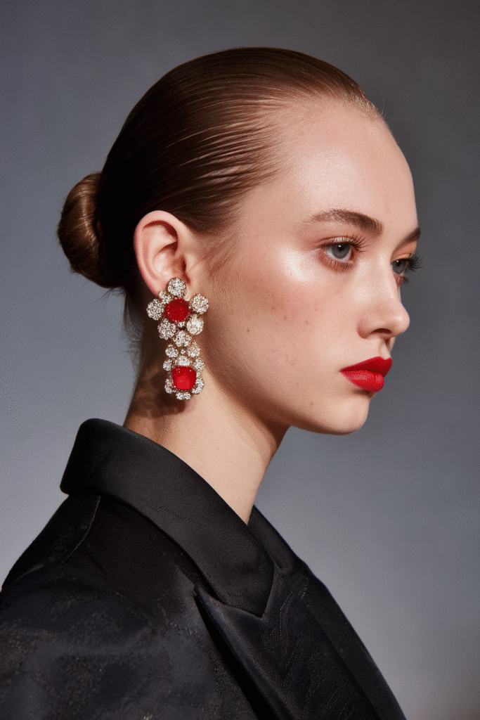 Slicked-Back Bun