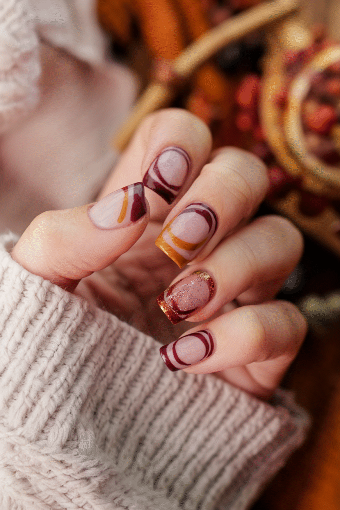 French Tips, Autumn Style