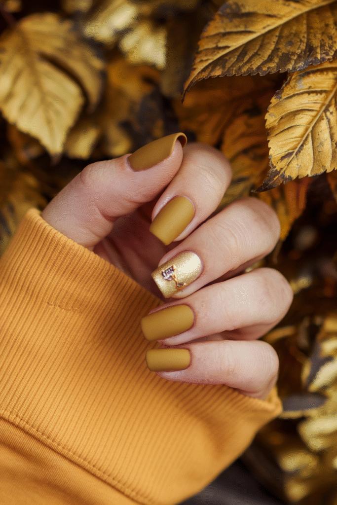 Matte Mustard Yellow