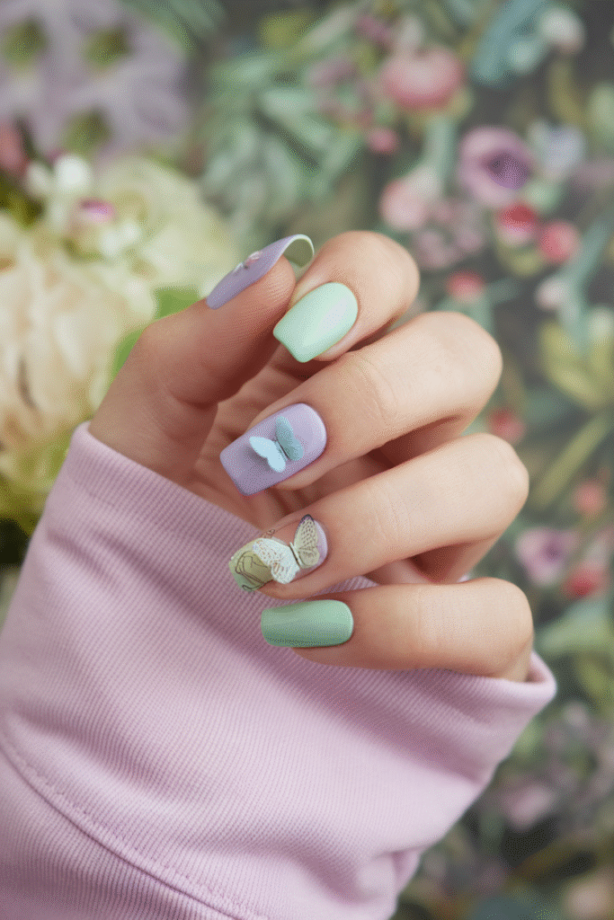 Pastel Dream Butterflies