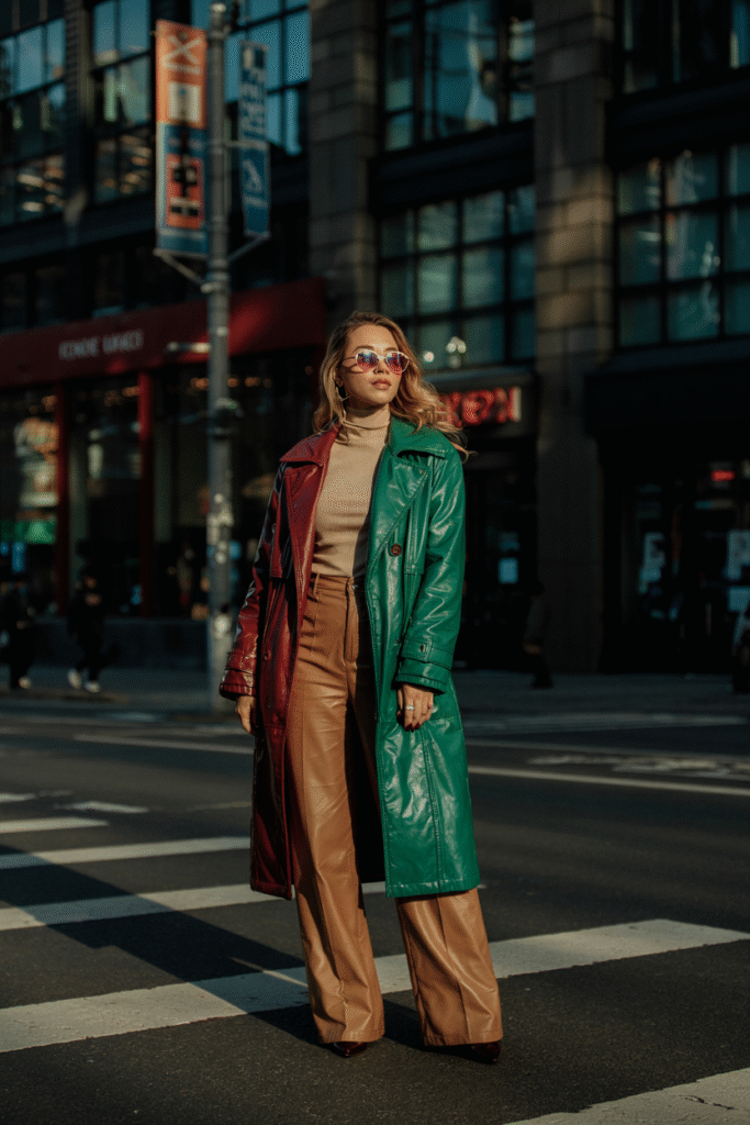 Coats With a Pop of Color