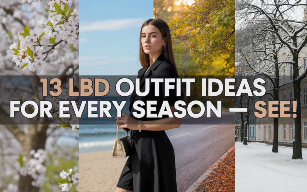 13 LBD Outfit Ideas for Every Season – See