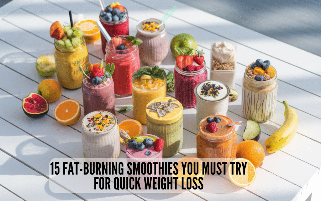 15 Fat-Burning Smoothies You Must Try for Quick Weight Loss