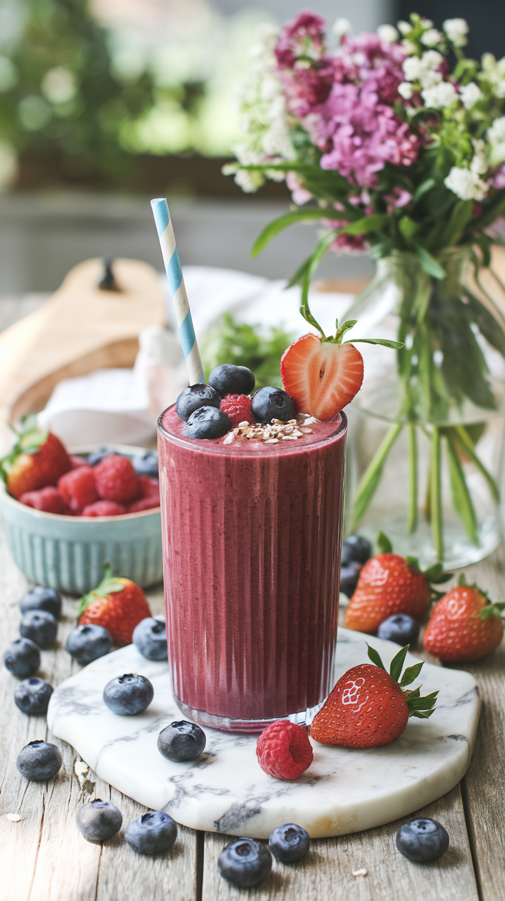 Berry Burn Beauty Smoothie