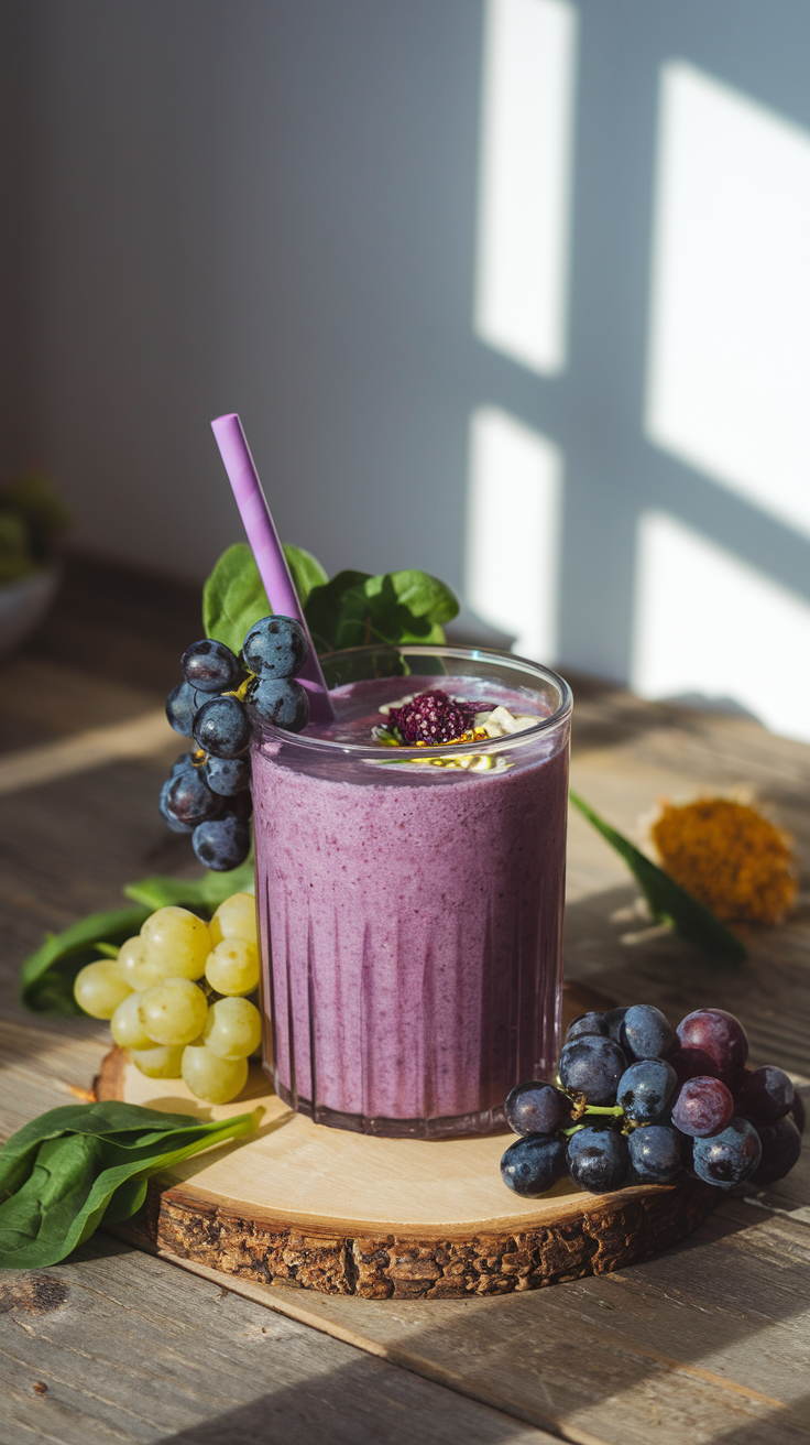 Grape Revive Smoothie