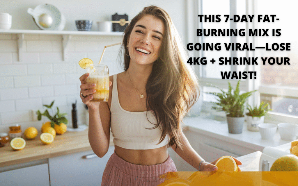 This 7-Day Fat-Burning Mix Is Going Viral—Lose 4kg + Shrink Your Waist!