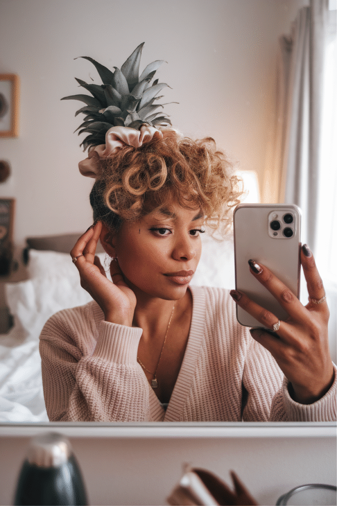 The Pineapple Updo