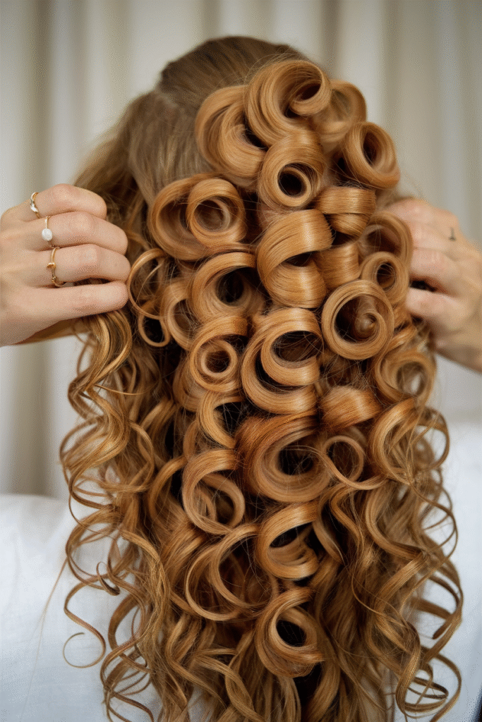 Defined Ringlets That Bounce