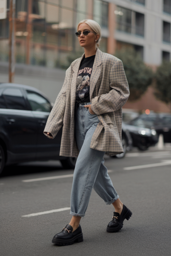 The Oversized Blazer Look