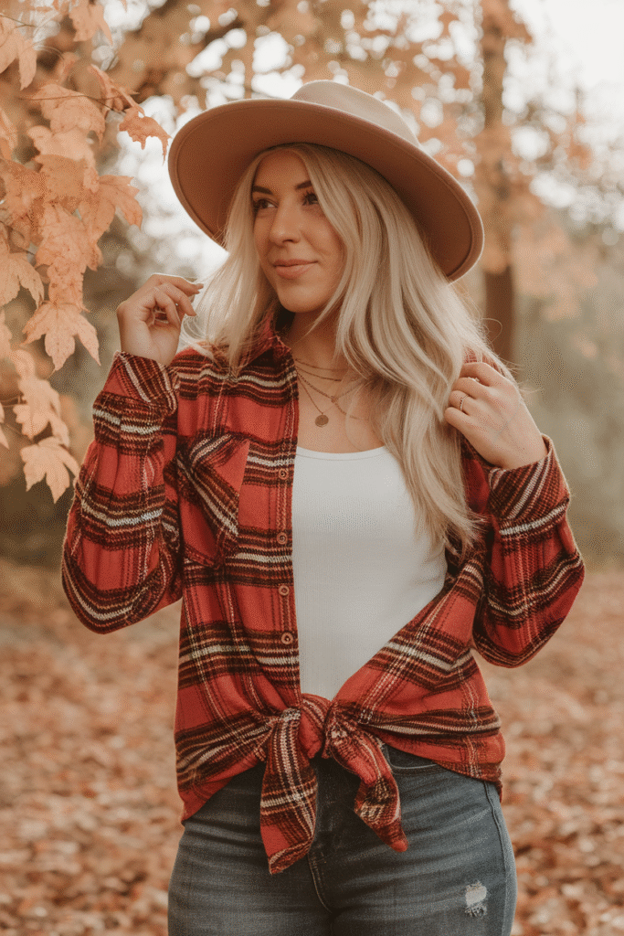 Flannel Shirt Layering